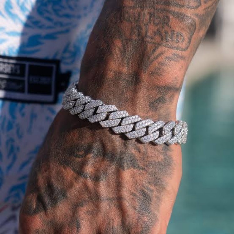 14mm Full Filled Prong Bracelet
