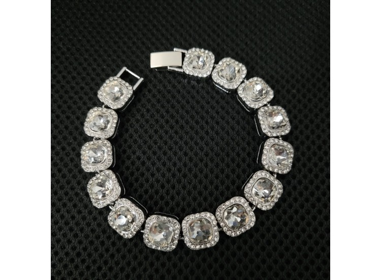 10mm Baguette Tennis Bracelet