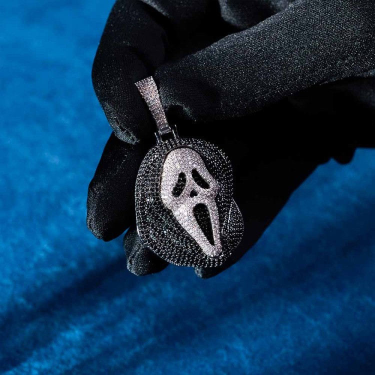 Iced Out Scream Mask