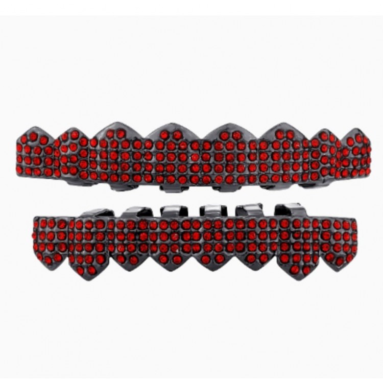 Fully Red Grillz