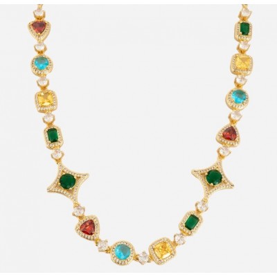 7mm Iced Rainbow Lv Chain