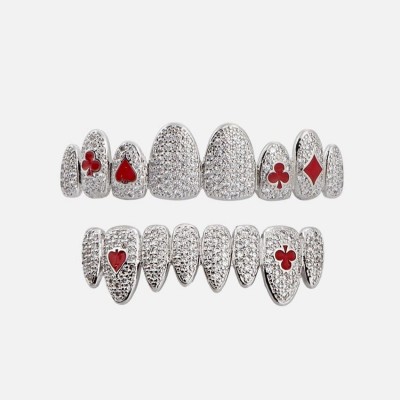 Iced Fully Poker Grillz