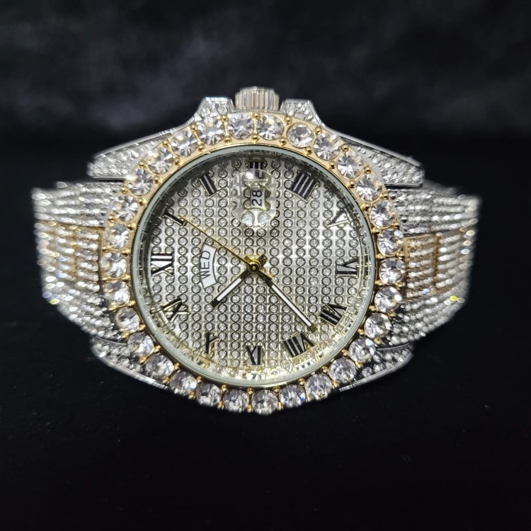 Iced Roli Case Watch V4 (Gold-Silver)