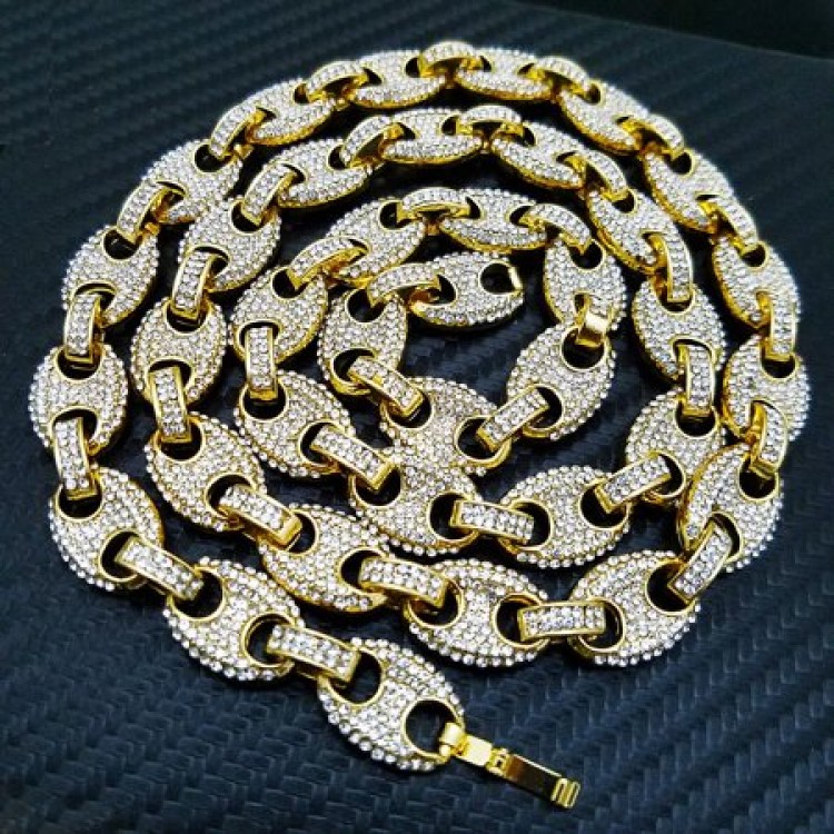 10mm Iced Guczi Chain