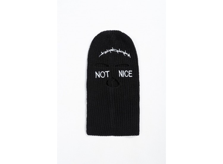 Balaclava Not Nice (Black)