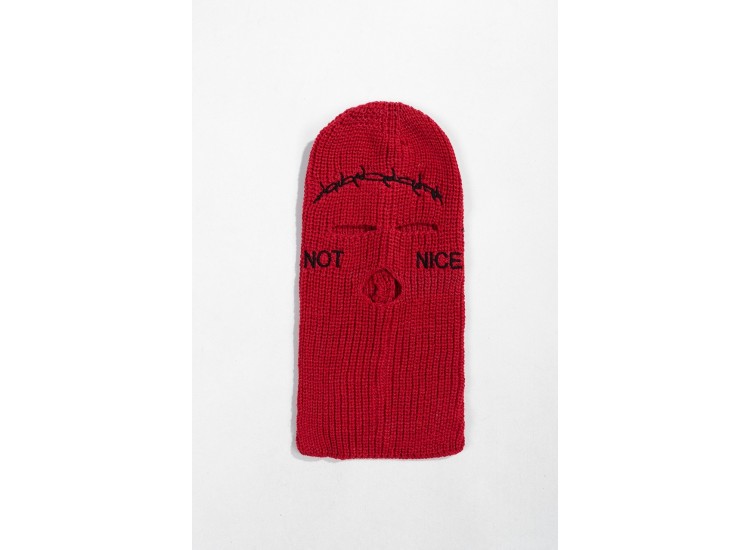 Balaclava Not Nice (Red)