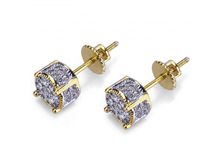 Full Paved Diamond Earring